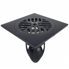 Душевой трап MAGdrain C 36 Q50-O черный матовый 100*100 мм